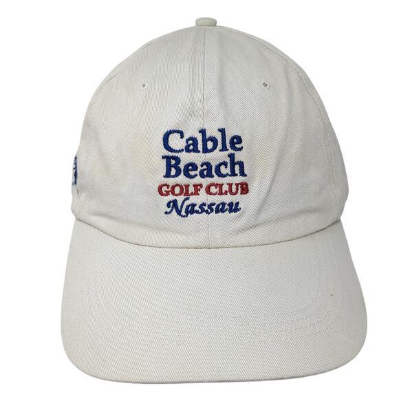 Cable Beach Golf Club Nassau Slideback Hat Beige One Size Ahead Outdoor - Picture 1 of 9